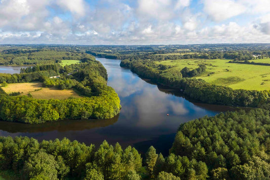 p.016, Etang de Kerné-Uhel, Côtes d'Armor.