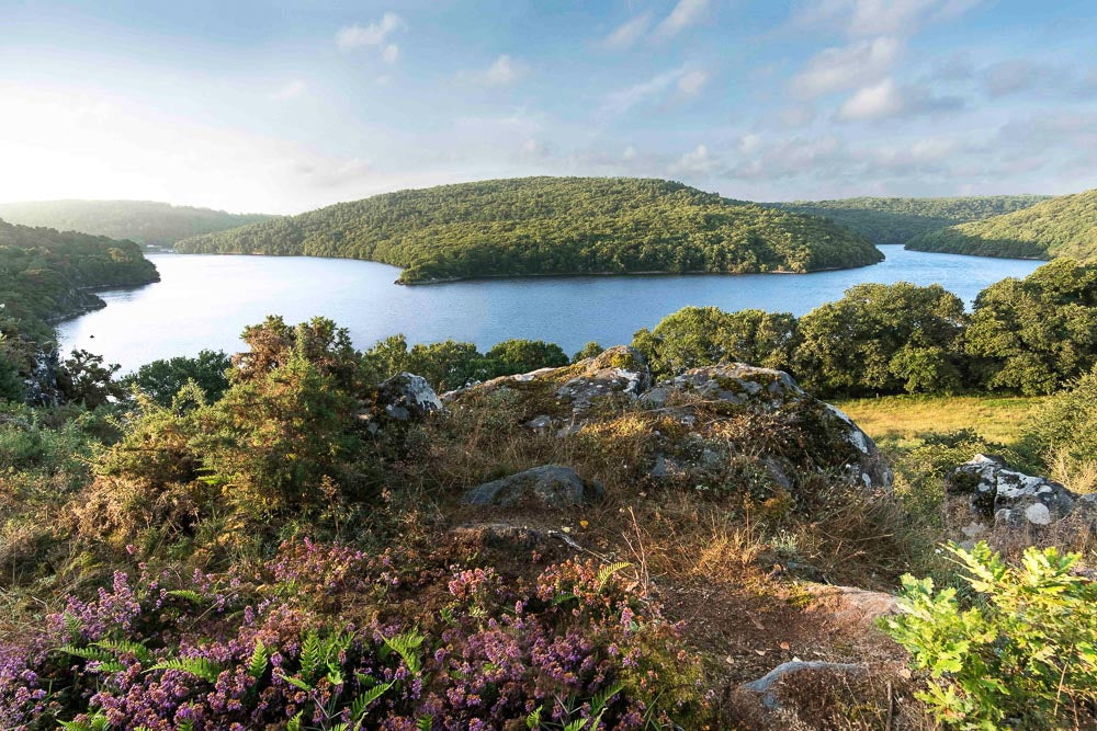 p.050, Lac de Guerlédan.