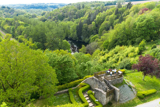 p.083, Colline de Castennec et sa vue sur le Blavet.