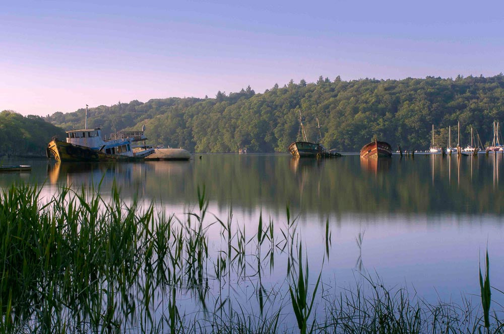 p.129, Le cimetierre de bateaux de Kerhervy.