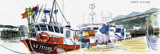 p.026, LE PORT DE KEROMAN