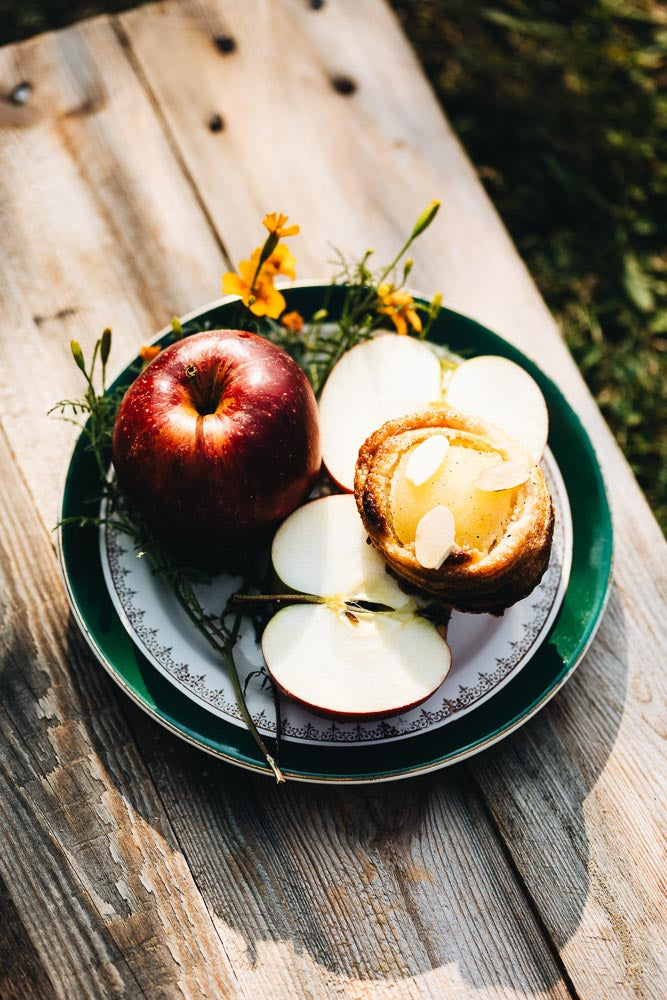 p.115, La tarte fine aux pommes