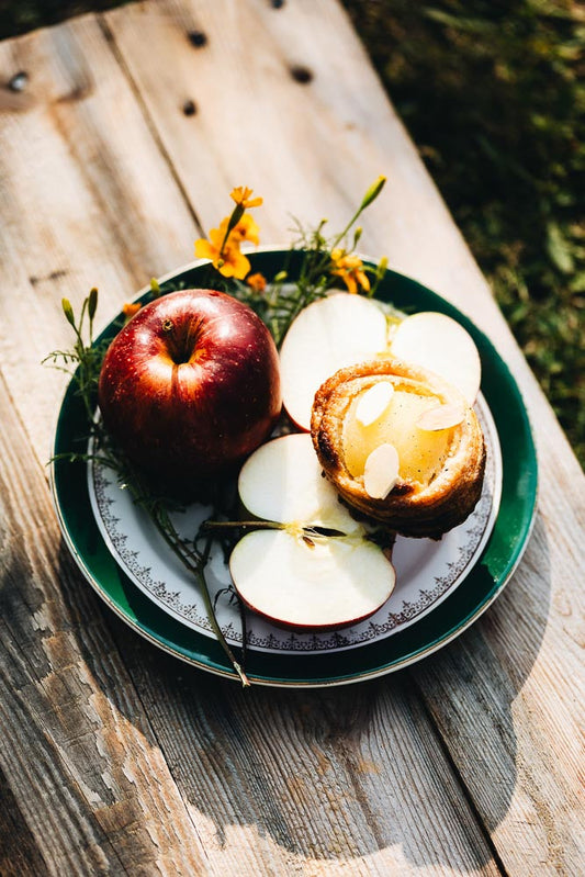 p.115, La tarte fine aux pommes