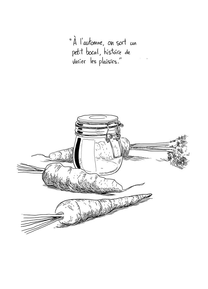 p.072, Les carottes en conserve