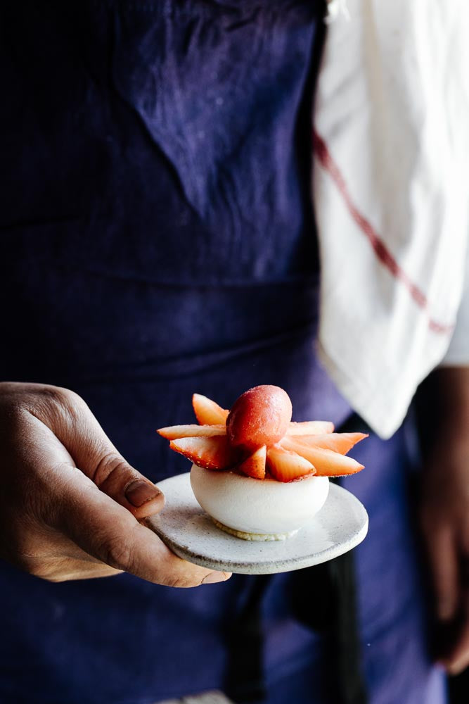 p.097, Les fraises meringuées