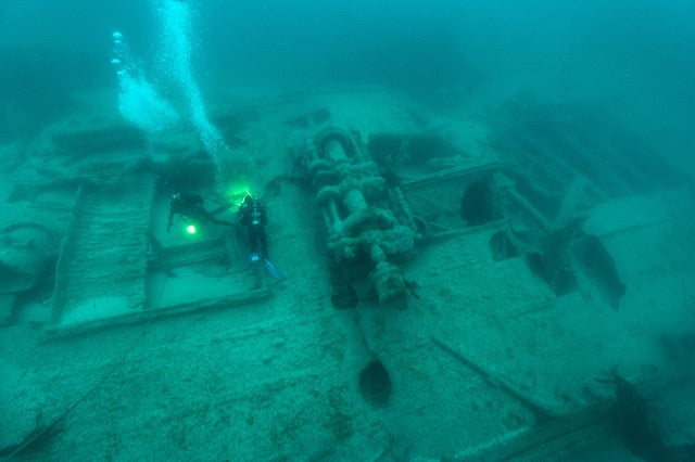 p.074, Pont du paquebot Drummond Castle, coulé en juin 1896. Fromveur – Finistère.