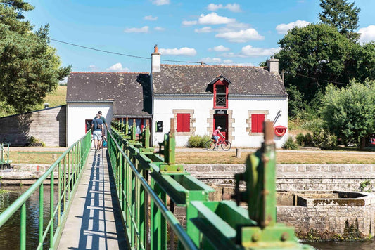 p.092, Ecluse de Tréblavet sur le Blavet.